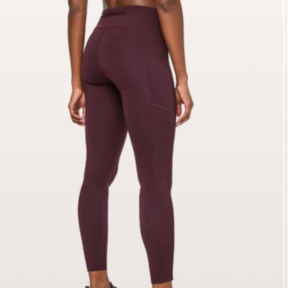 Lululemon Speed Up Tight *Full-On Luxtreme Brushed 28" Dark Adobe